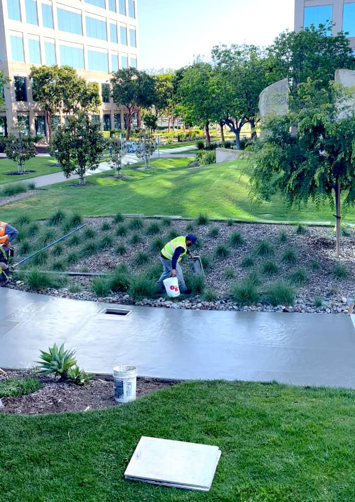 calvac paving concrete work commercial in San Jose