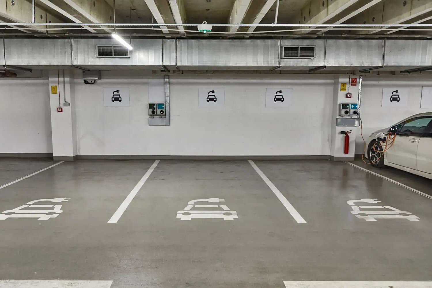 EV Charging Station Paving for Bay Area Properties | Calvac Paving 18 EV charging parking lot striping ADA compliance Bay Area
