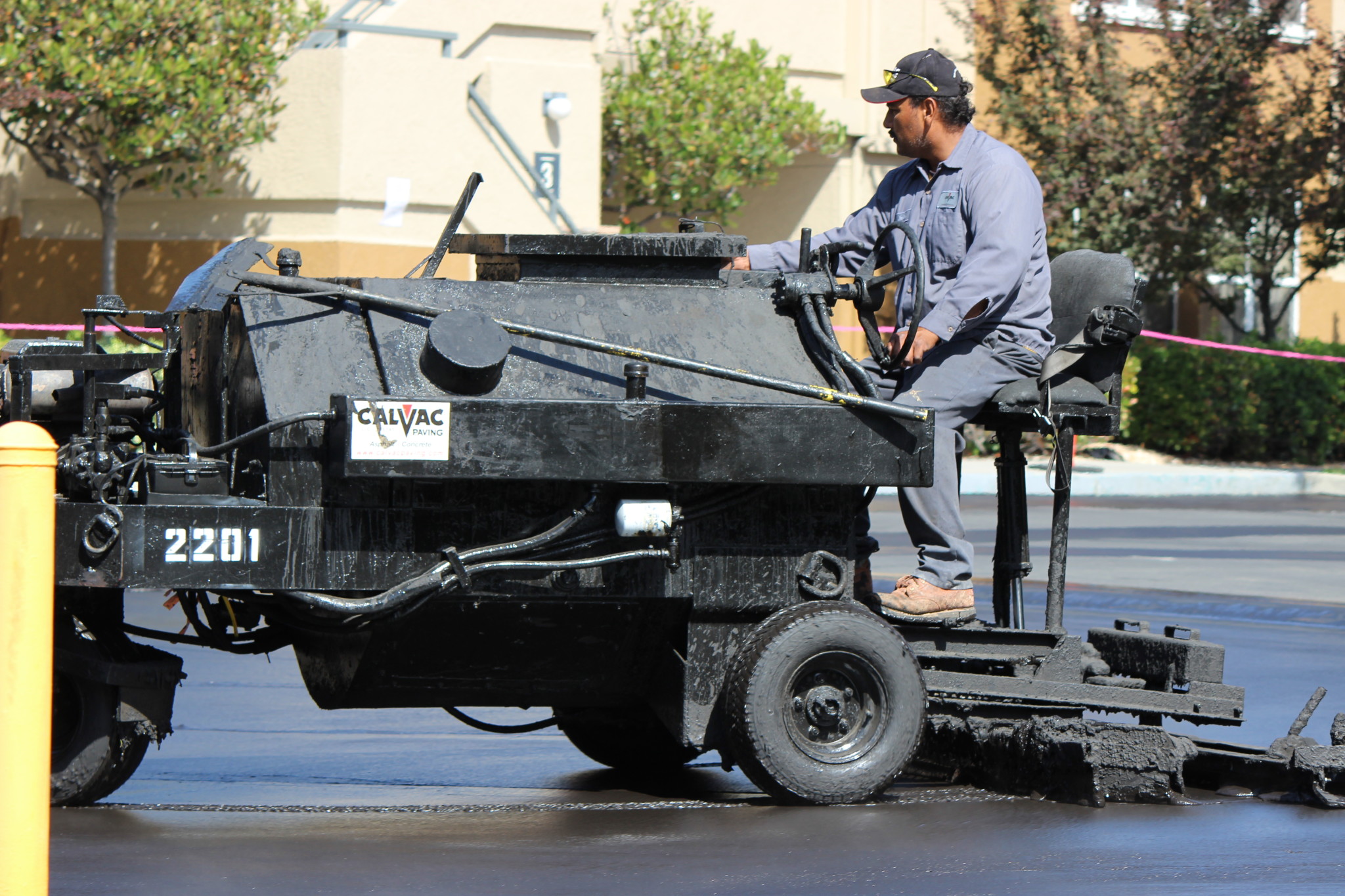 Calvac Paving Slurry Seal