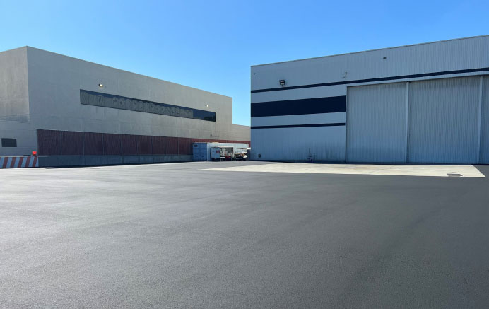 cavlac paving in San Jose commercial asphalt parking lot