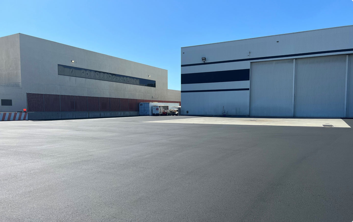 San Jose Asphalt and concrete commercial asphalt road