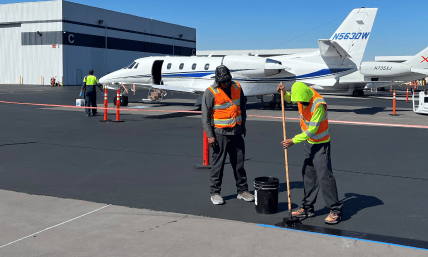 Calvac Paving in San Jose Preventive Maintenance project