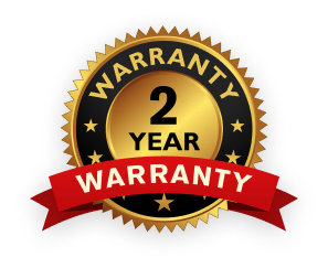 San Jose asphalt & concrete 2 year warranty badge