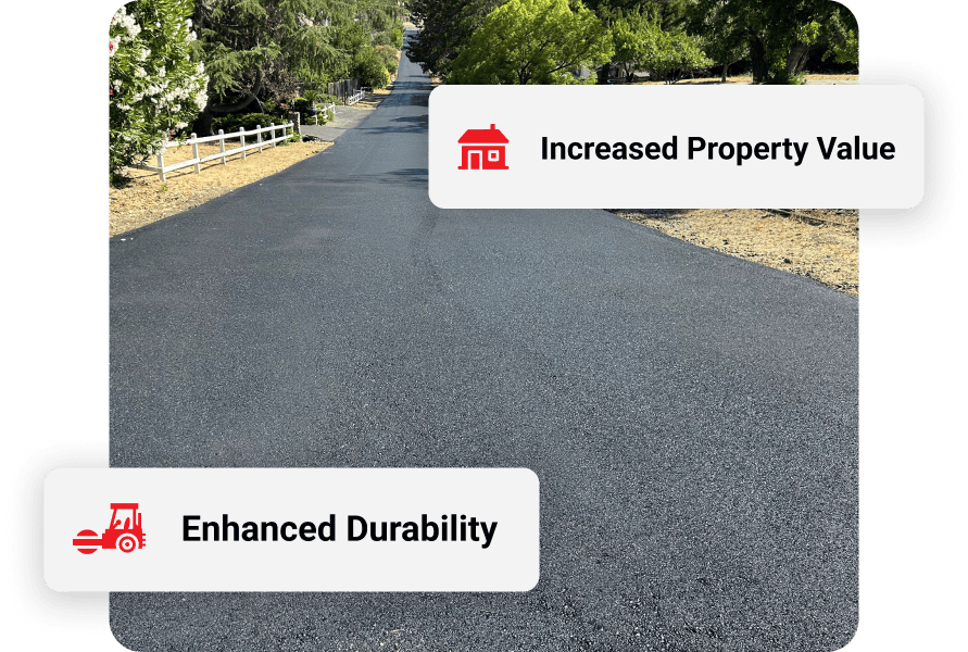 Northern California asphalt calvac paving