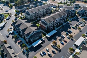apartment complex parking lot paving Bay Area property manager
